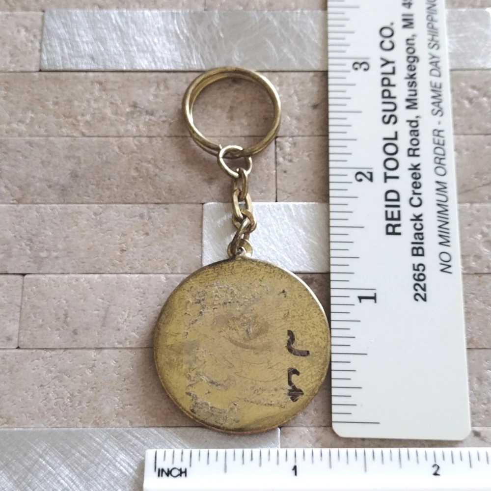 2002 US Olympic Winter Team Partner Keychain Keyring